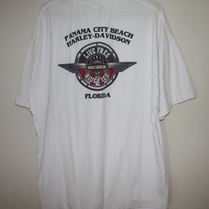 Harley Davidson Panama City Beach T- Shirt